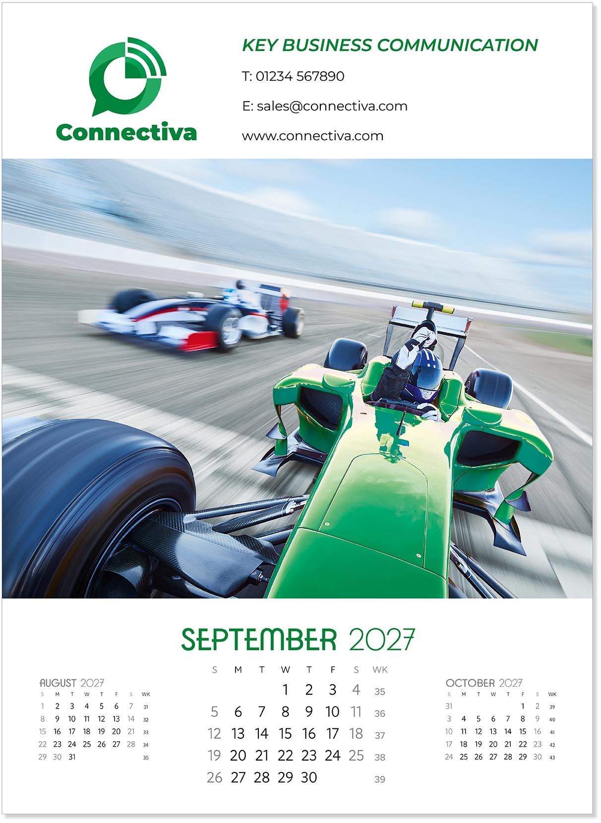 A Touch of Colour Wall Calendar