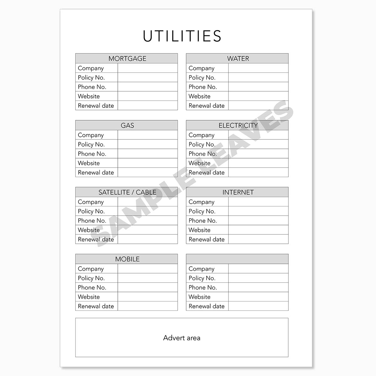Household Planner